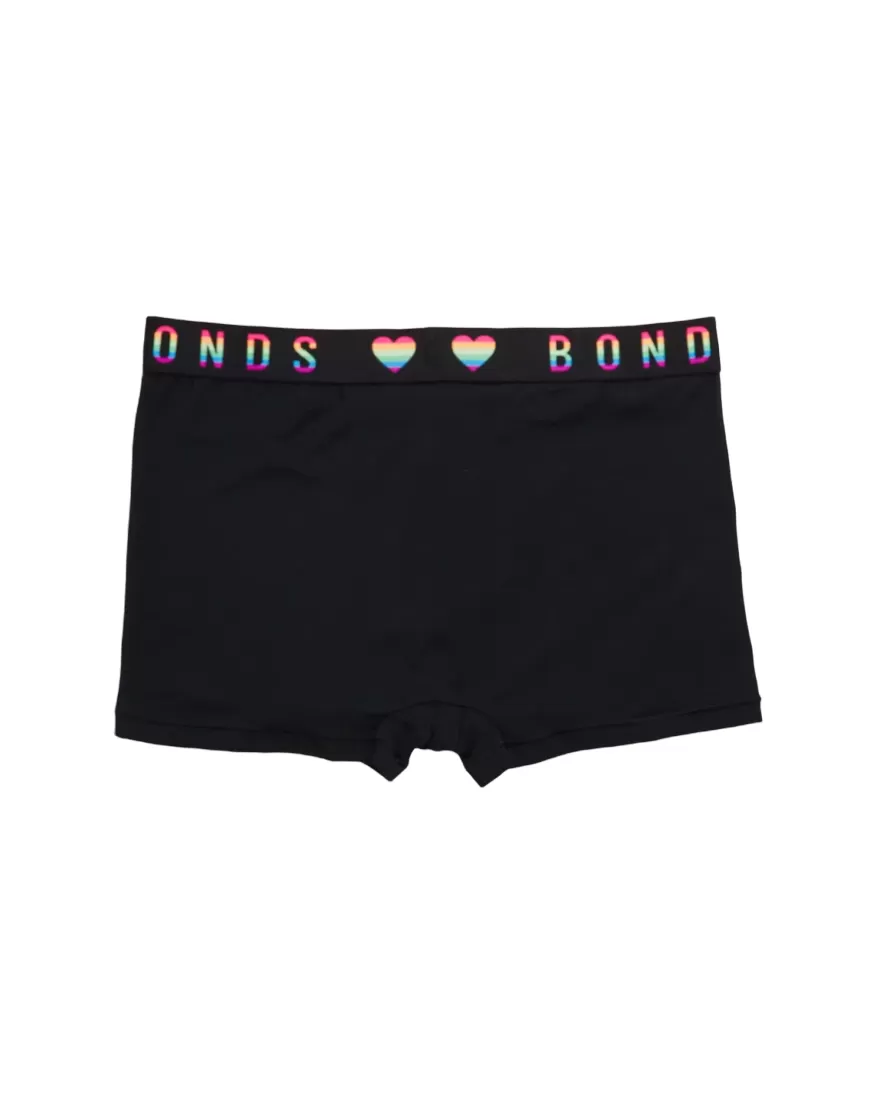 10 x Bonds Mens Guyfront Pride Trunk Underwear Undies Black