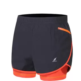 2 in 1 Men's Marathon Running Shorts Gym Shorts M-4XL Man Gym Short Pants Short Sport Homme Pantalones Cortos Deportivos Hombre