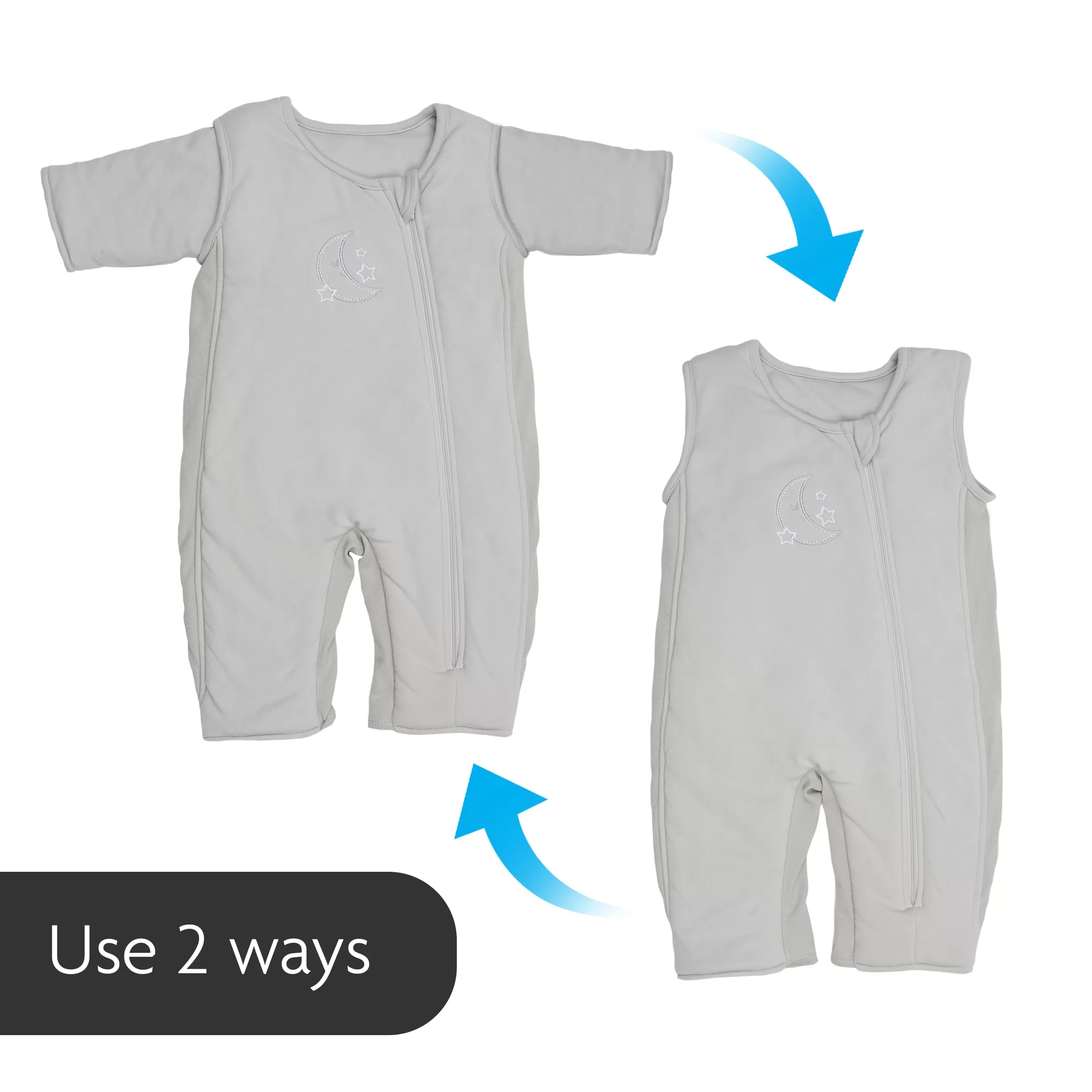 2-In-1 Swaddle Transition Sleepsuit