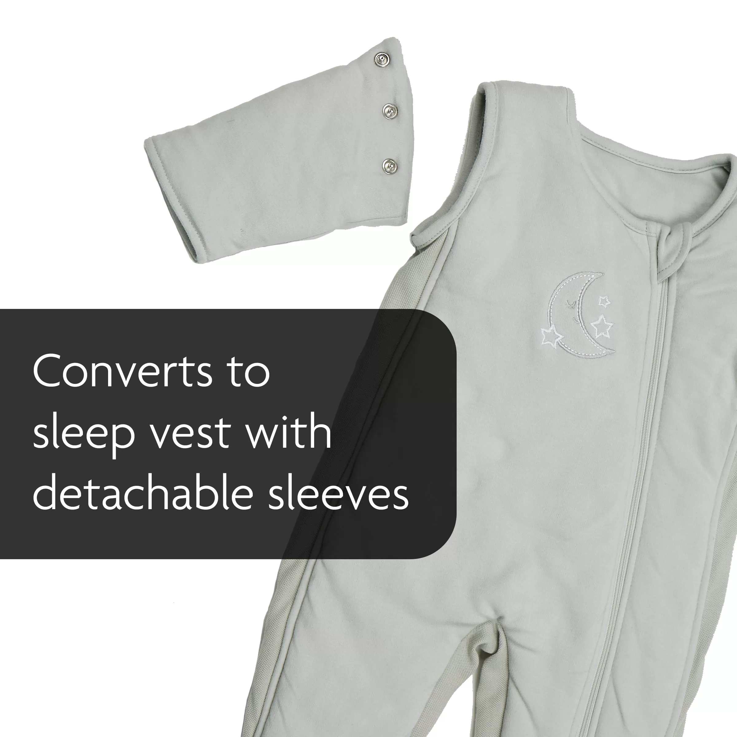 2-In-1 Swaddle Transition Sleepsuit