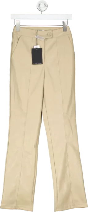 4th & Reckless Beige Wren Trousers UK 6