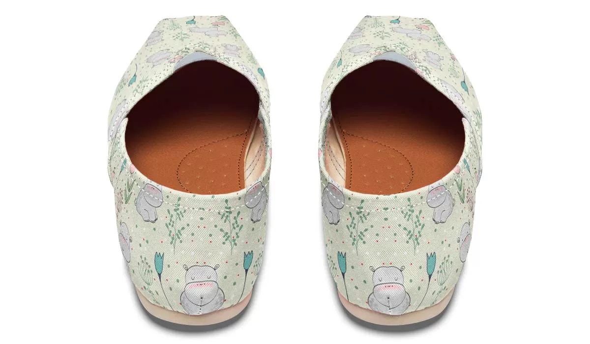 Adorable Hippos Casual Shoes