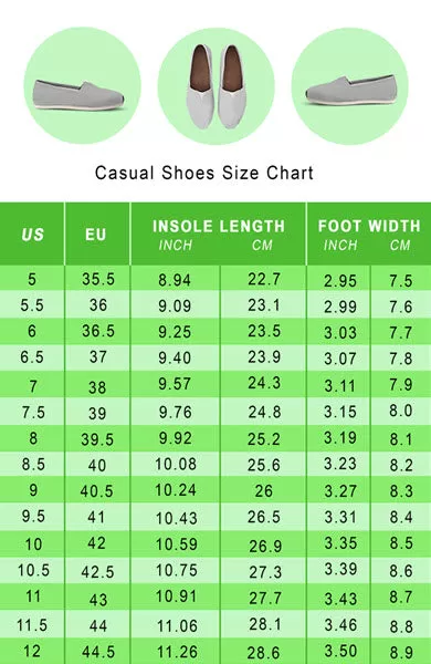 Anchor Pattern Casual Shoes