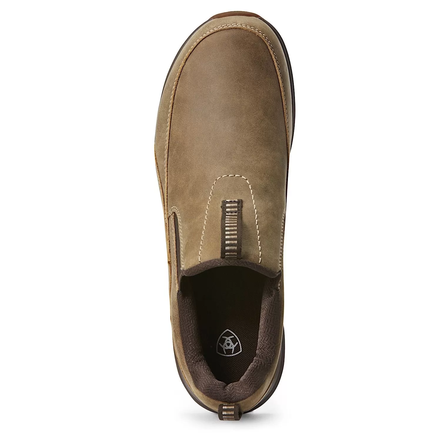 Ariat Mens Spitfire Slip-On Brown Bomber