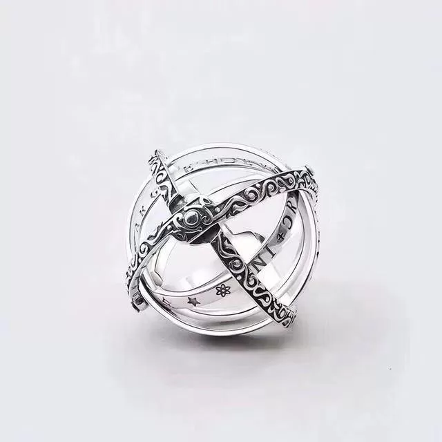 Armillary Astrological Sphere Ring