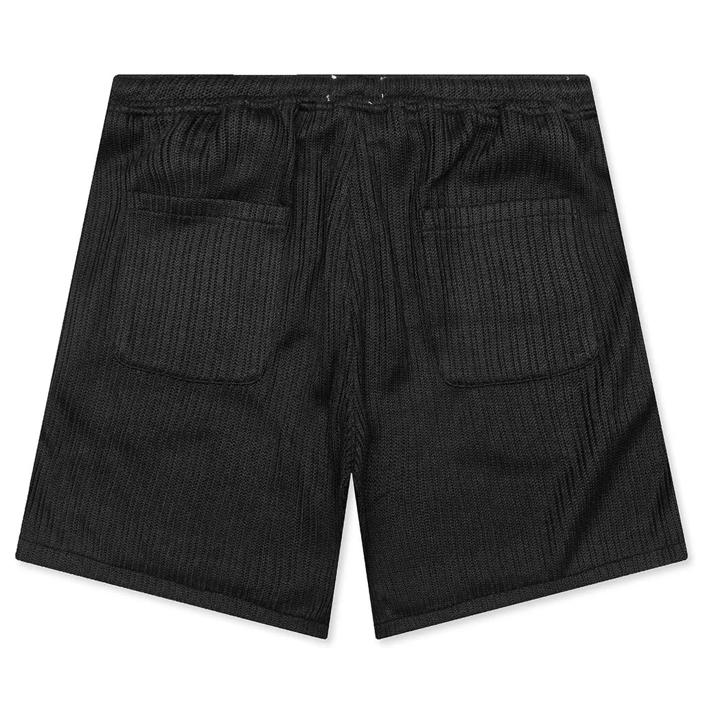 B-Summer Knit Short - Black