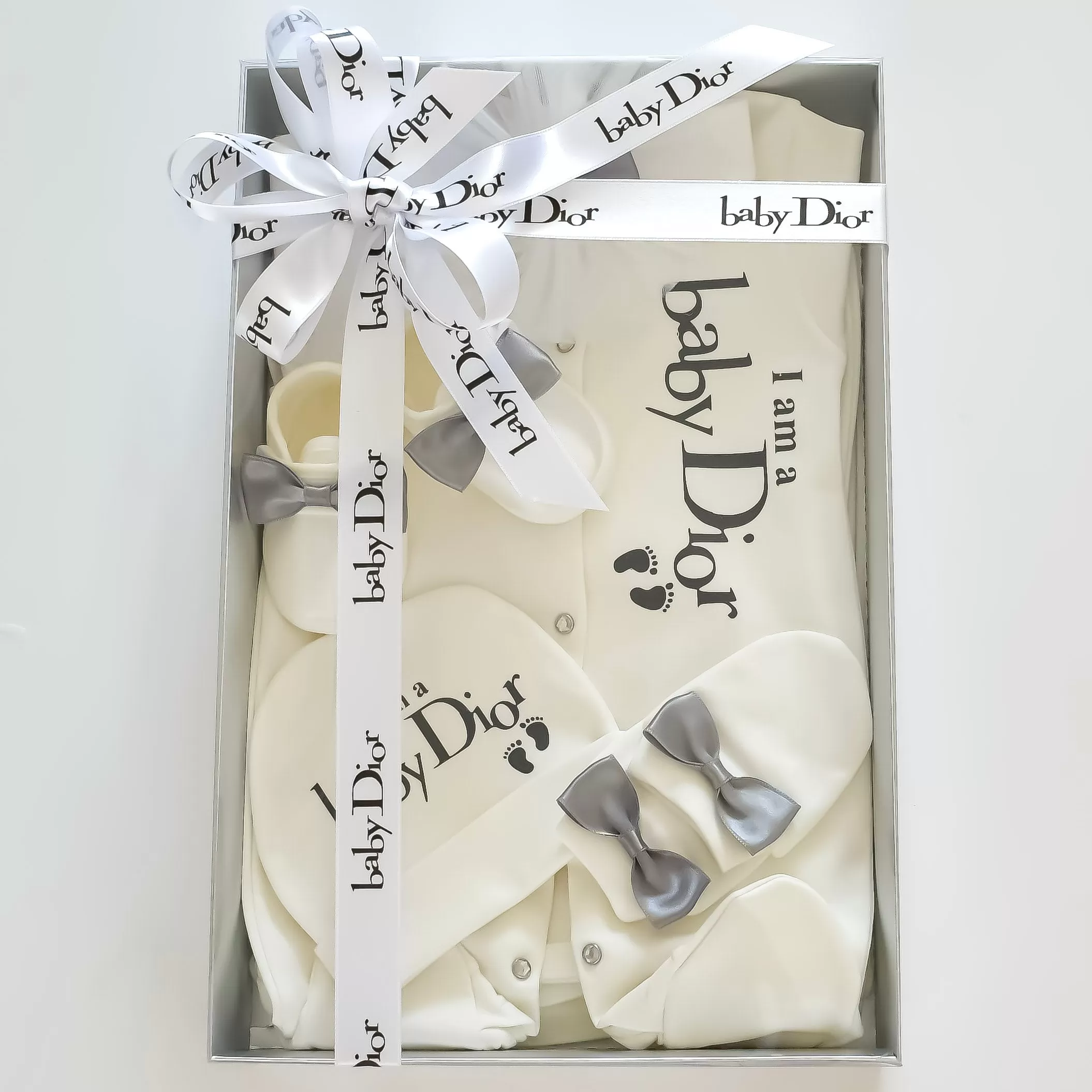 Baby Dior Inspired Newborn Baby Set