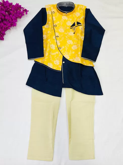 Beautiful Boys Festive & Party Wear sherwani Kurta Pajama Pant And Dhoti Style Pant