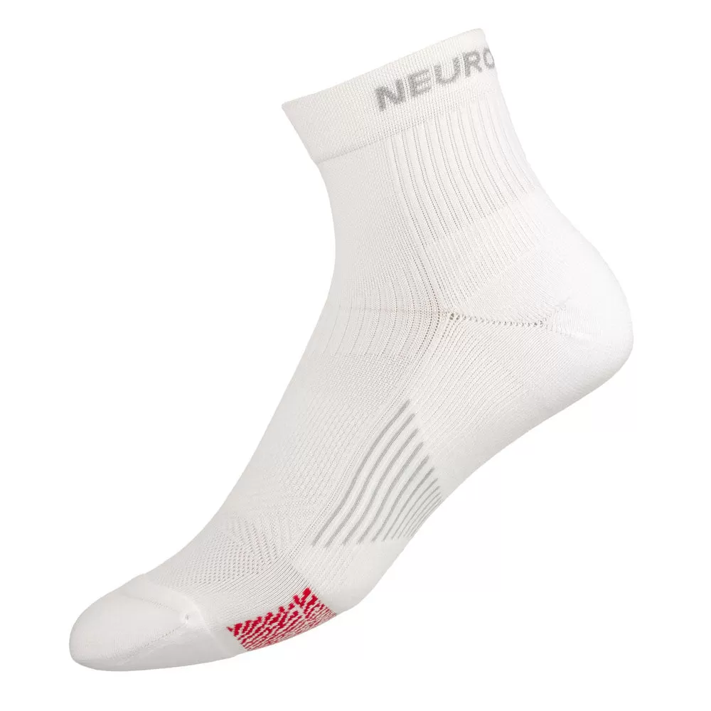 Biowin Neurosocks - Athletic Mini Crew - White