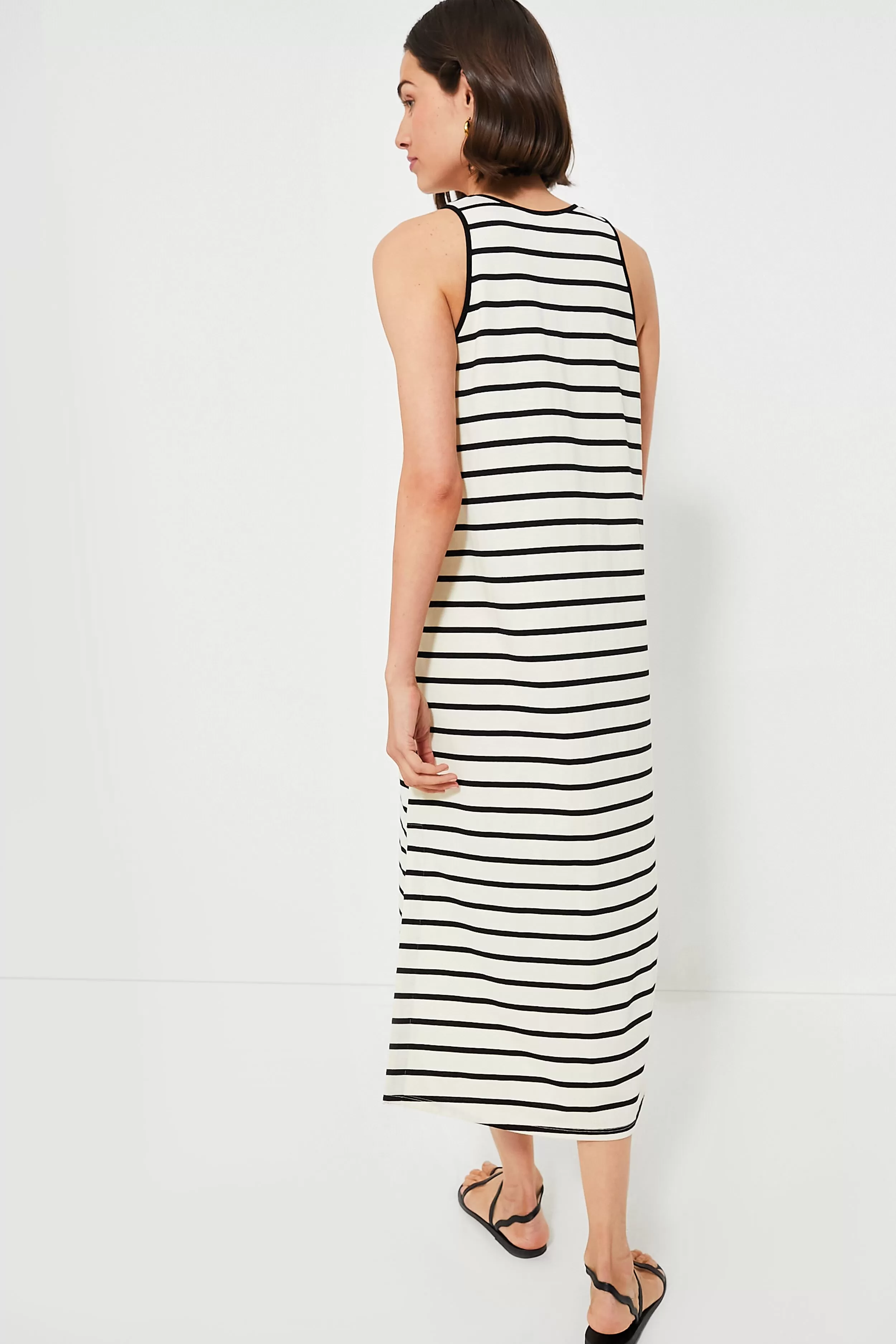 Black Stripe Jax Maxi Dress