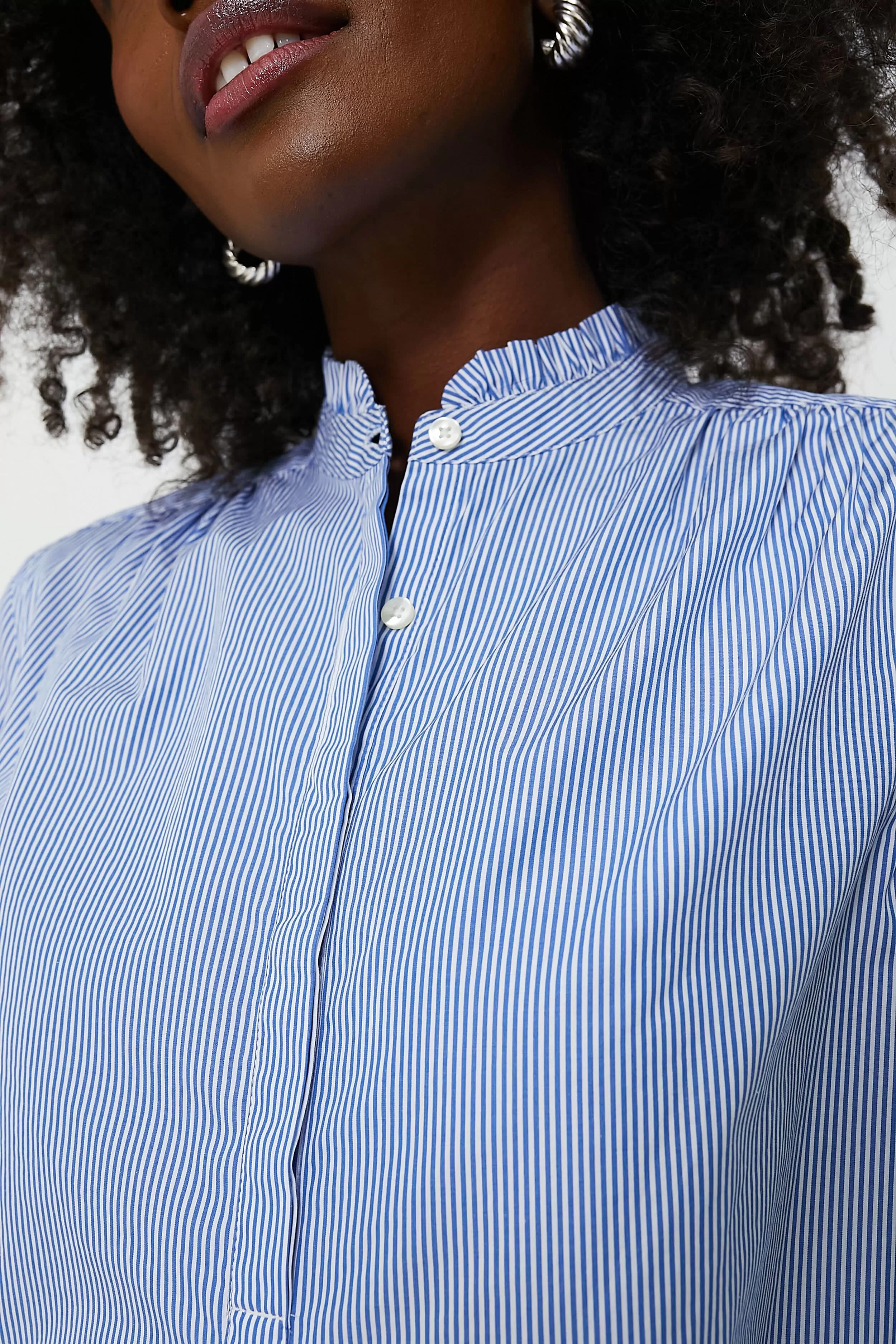 Blue And White Stripe Sara B Henley