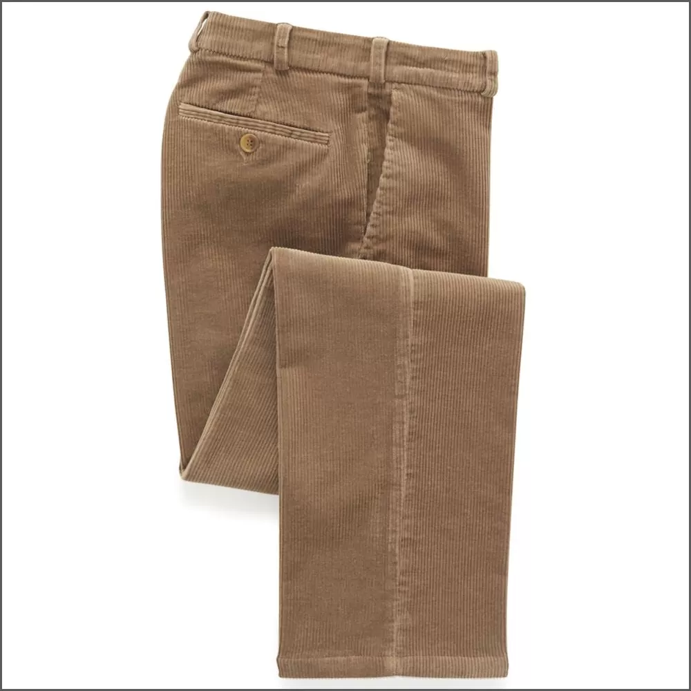 Brook Taverner Ellroy Camel Cord Trouser<><>