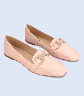 BW8457-BEIGE-Women Casual Shoes