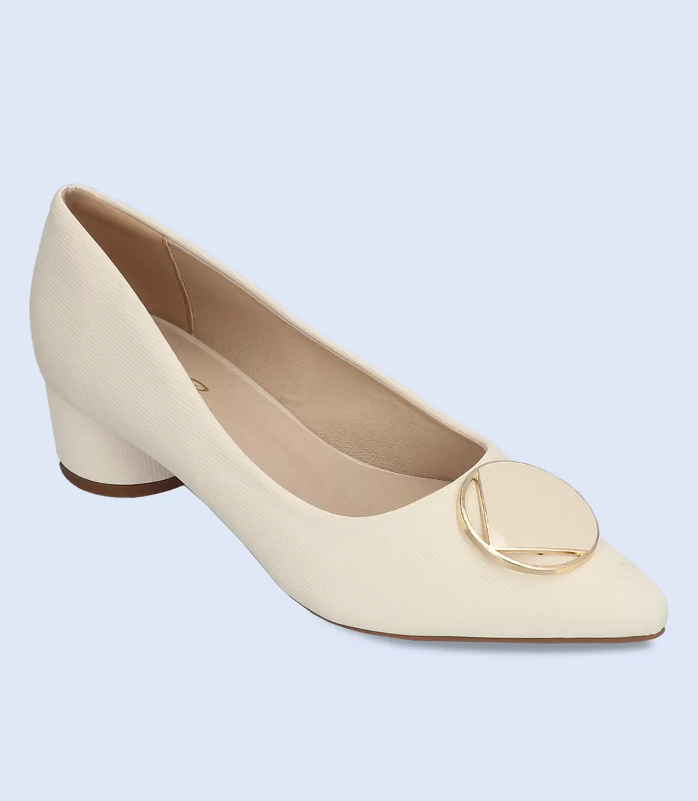 BW8626-WHITE-Women Casual Court Shoes