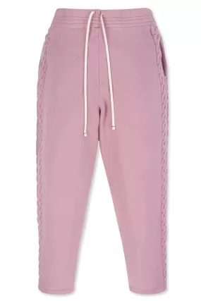 Cable Knit Cashmere Lounge Pant