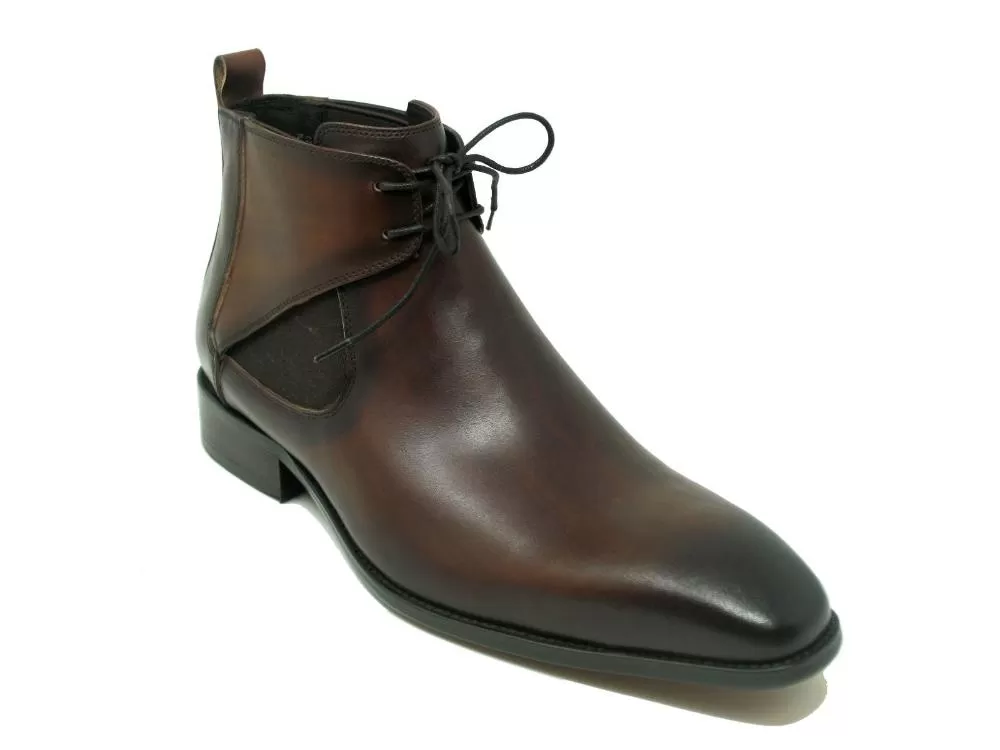 Calfskin Lace-up Chukka Boot