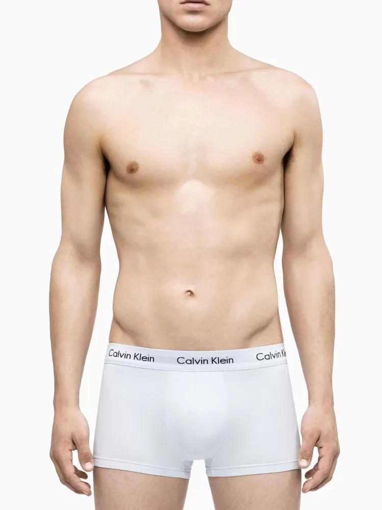 Calvin Klein Cotton Stretch Low Rise Trunks - Assorted