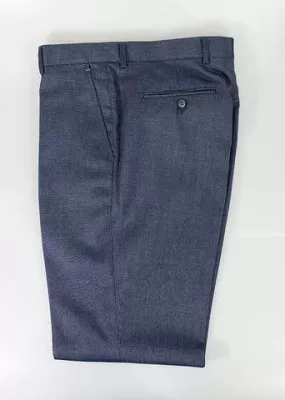 Cavani Steele Blue Slim Fit Trousers