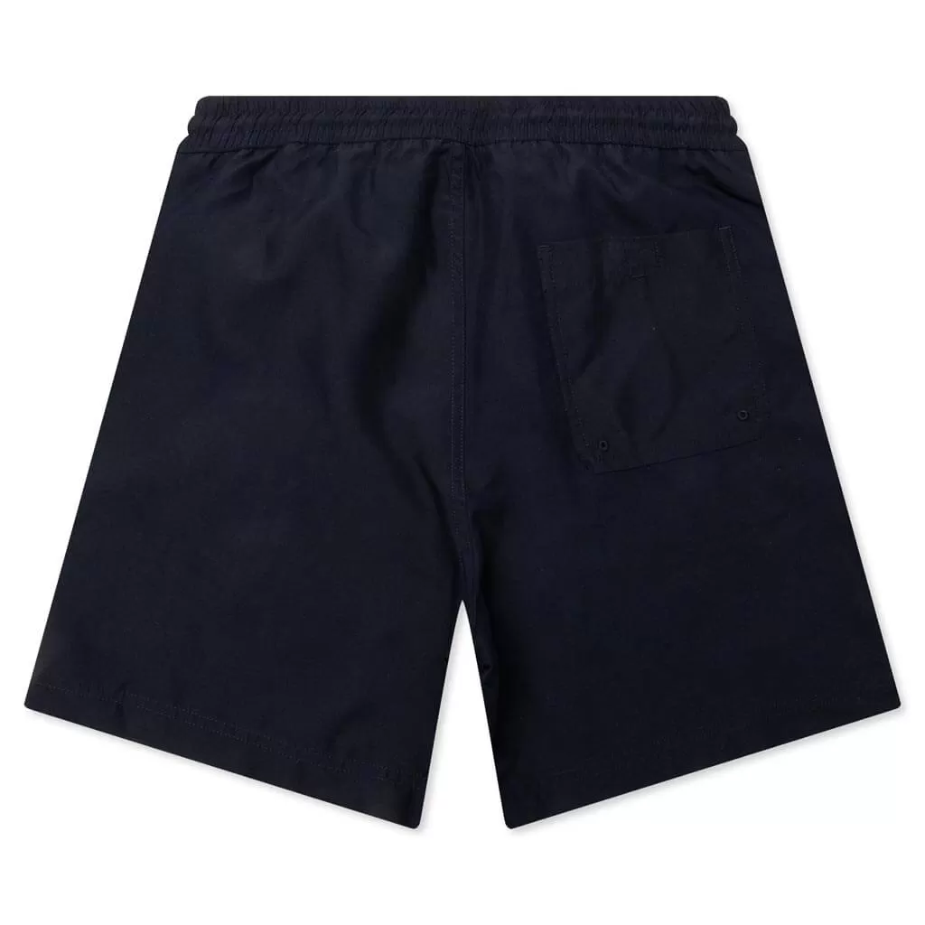 Chase Swim Trunks - Dark Navy/Gold