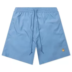 Chase Swim Trunks - Piscene/Gold