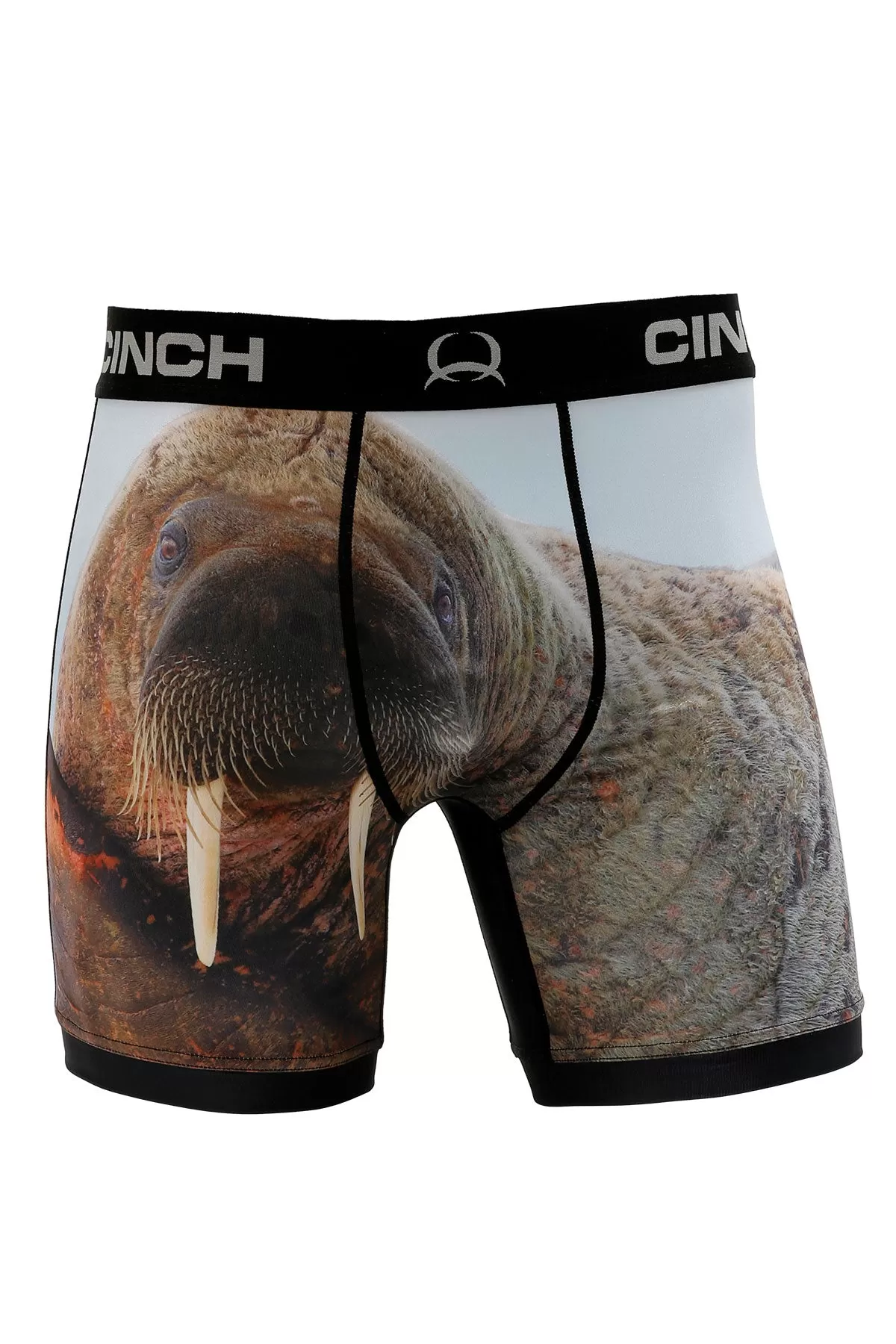 'Cinch' Men's 6 Walrus Boxer Briefs - Multi