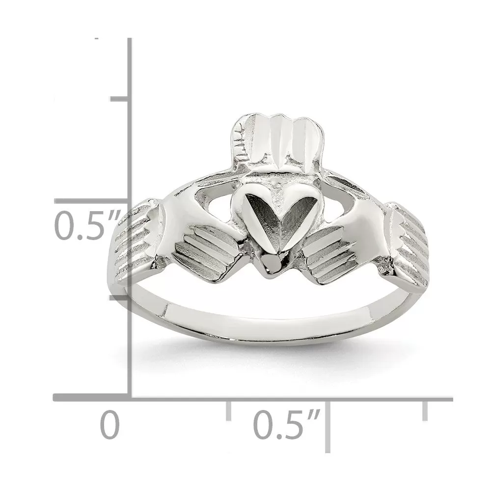 Claddagh Ring in Sterling Silver