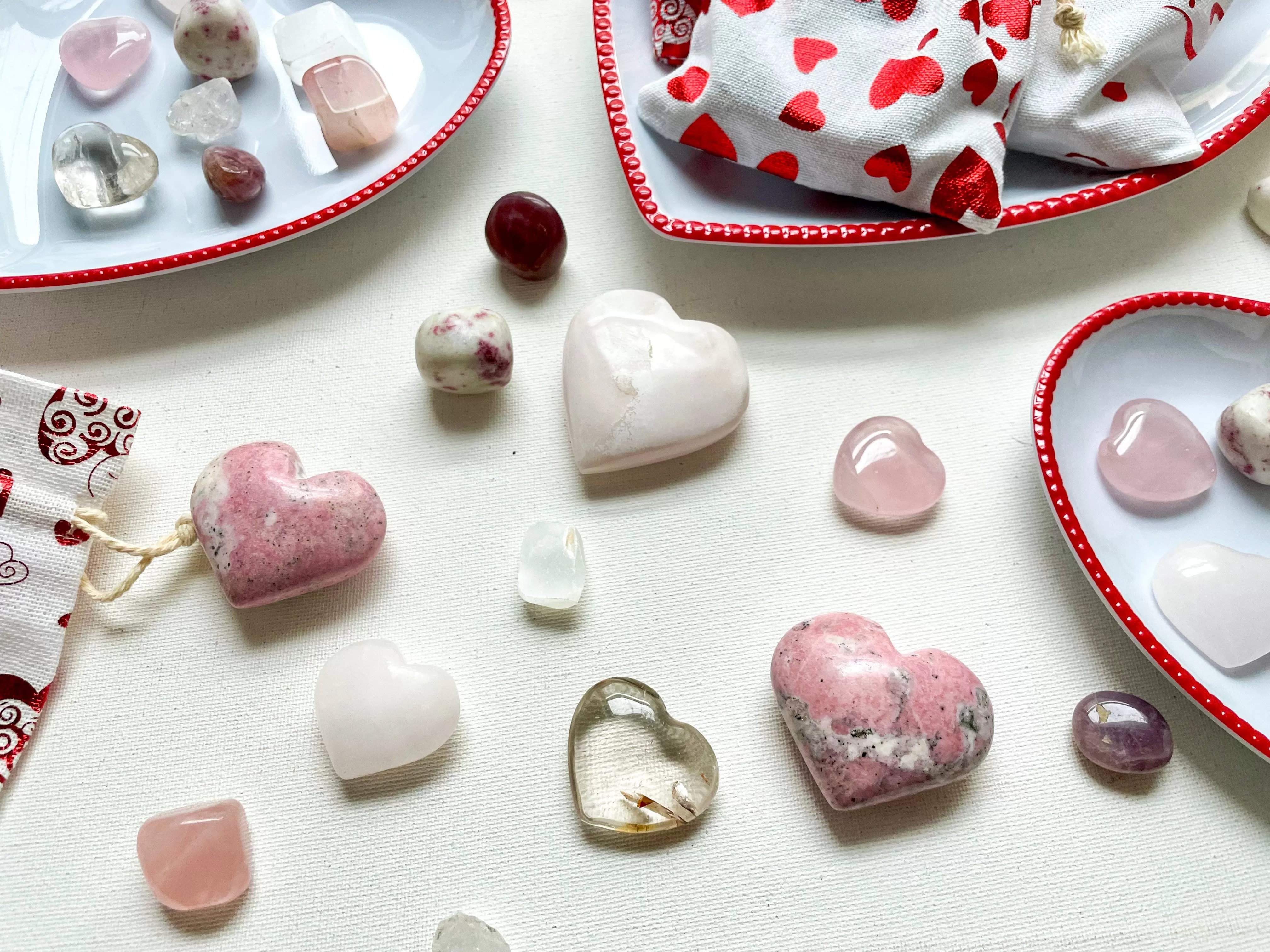 *CLEARANCE* Valentine's Day Gift Bag || Crystal Candy & Hearts