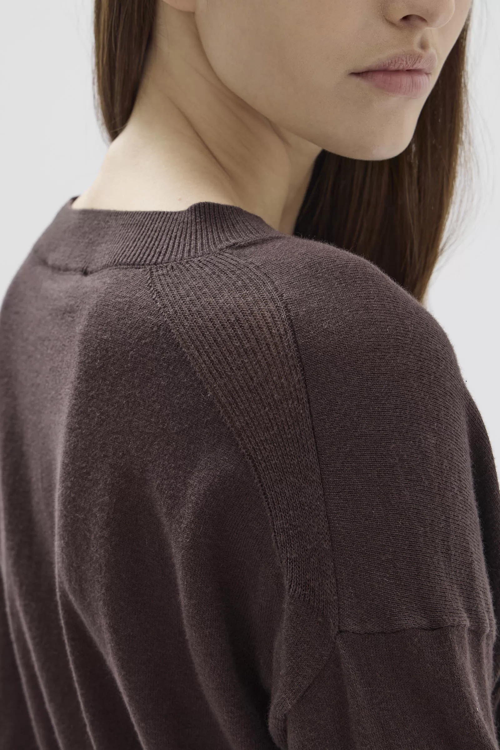 Cotton Cashmere Lounge Sweater