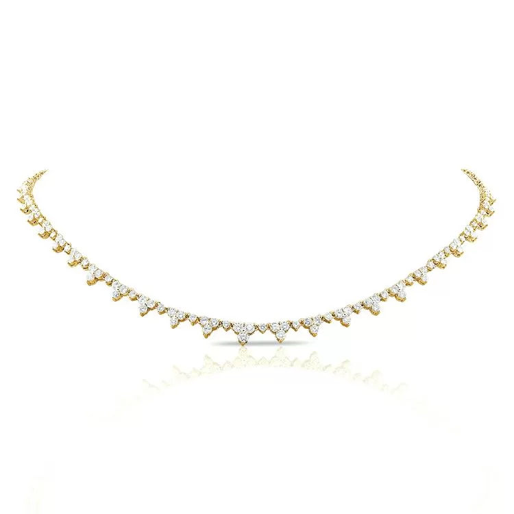 Diamond Trio Necklace