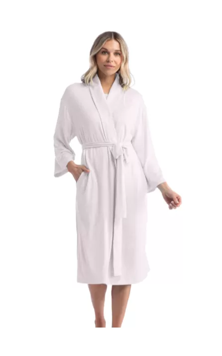 Dream Shawl Collar Robe - Blush Pink