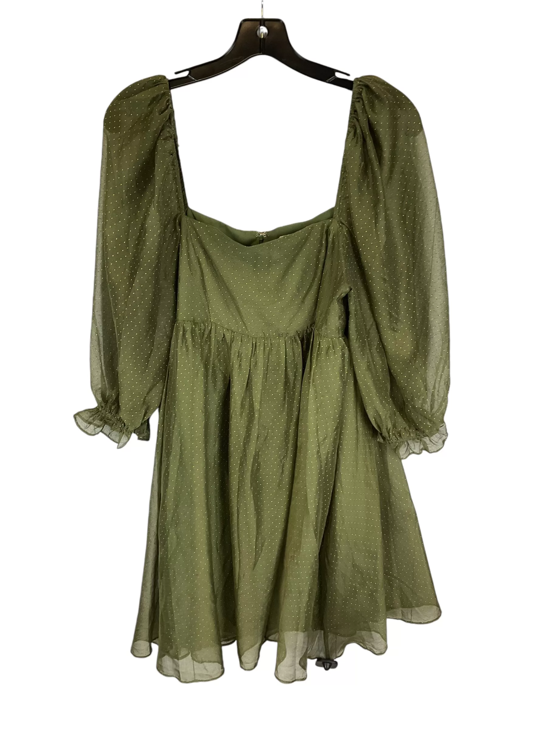 Dress Casual Short By Storia In Green, Size: L