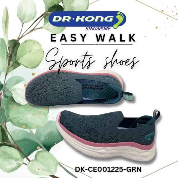 DR.KONG WOMEN EZWALK SPORT SHOES DK-CE001225-GRN(RP : $159)