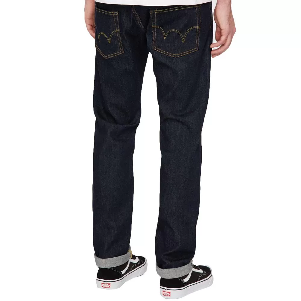 Edwin ED-55 Regular Tapered Jeans - CS Red Listed Selvage Denim - Rinsed