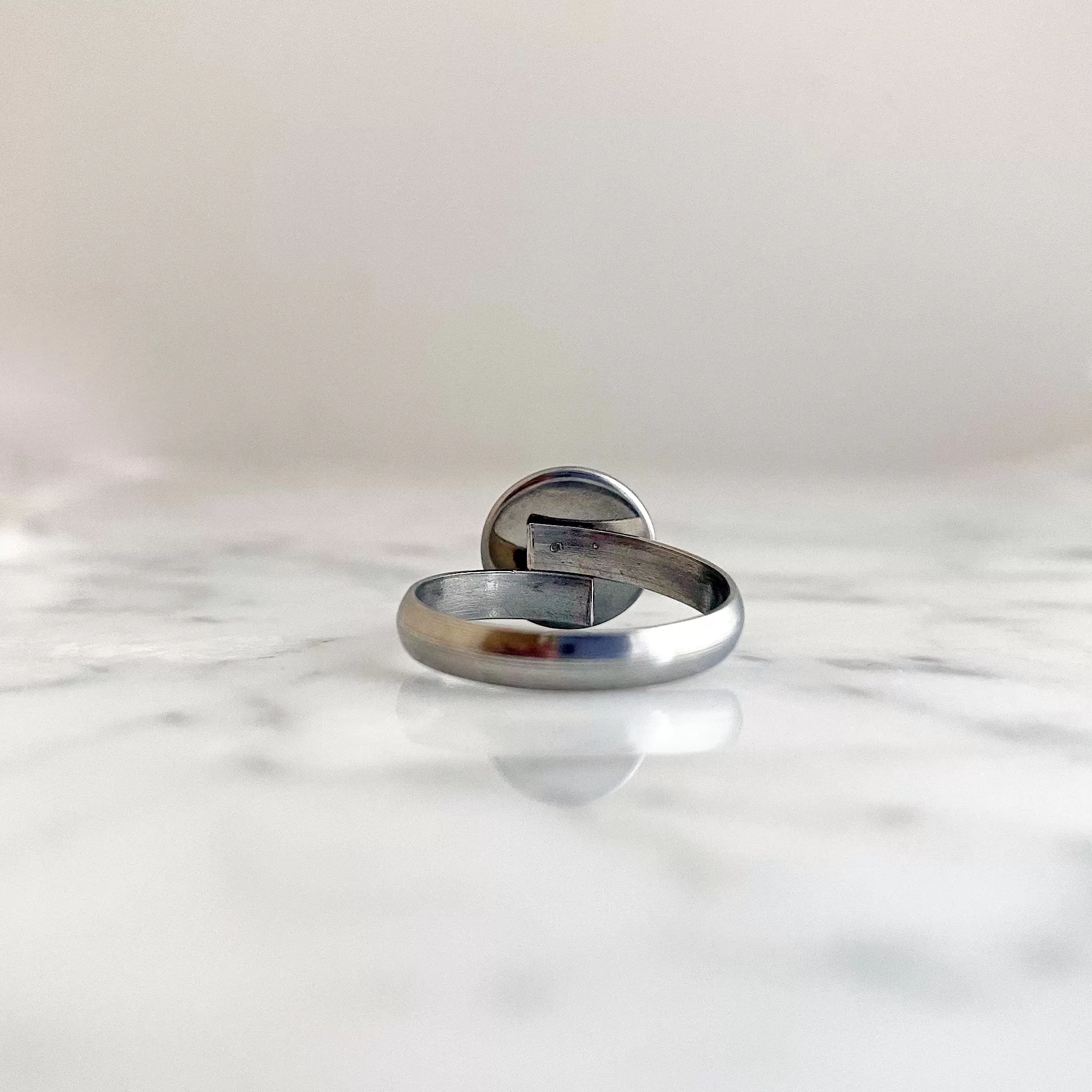 ELROY fire opal cocktail ring