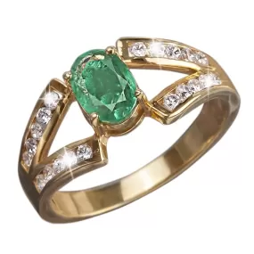 Emerald Orchard Ring