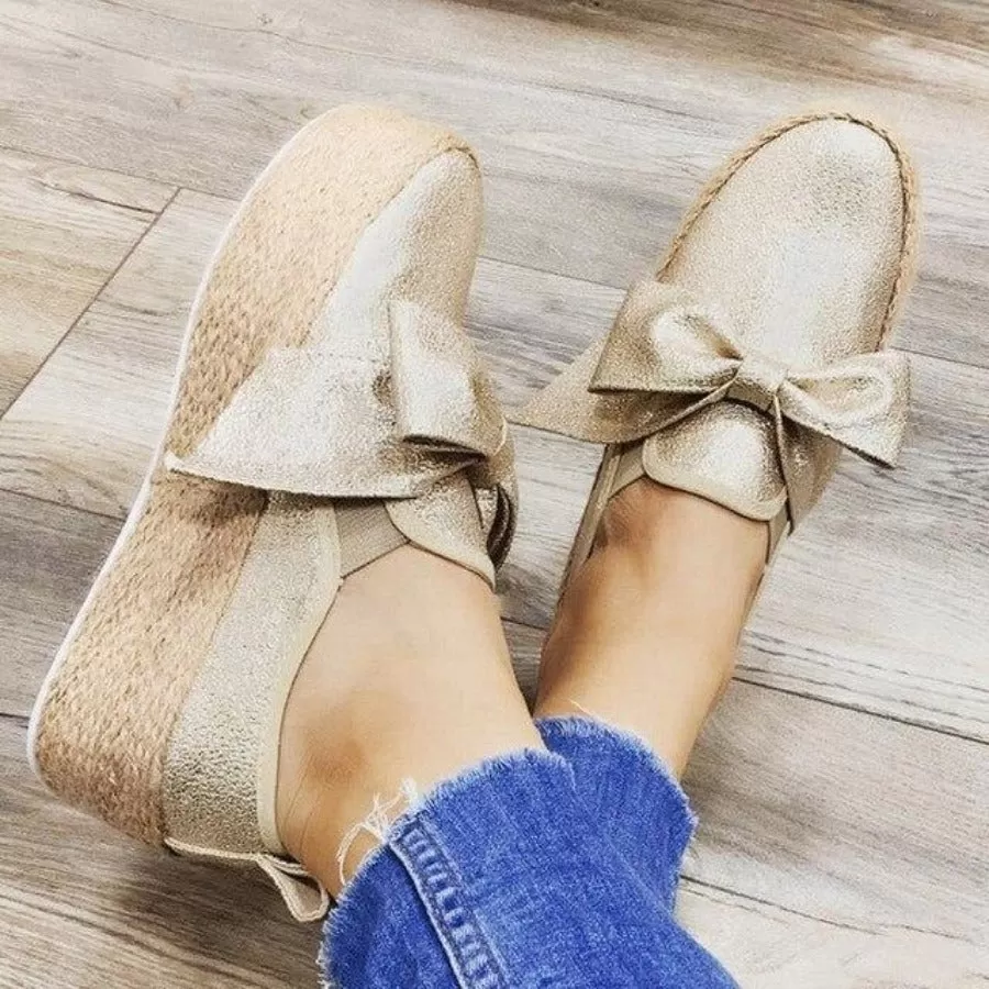 Faux Suede Espadrilles Casual Loafers