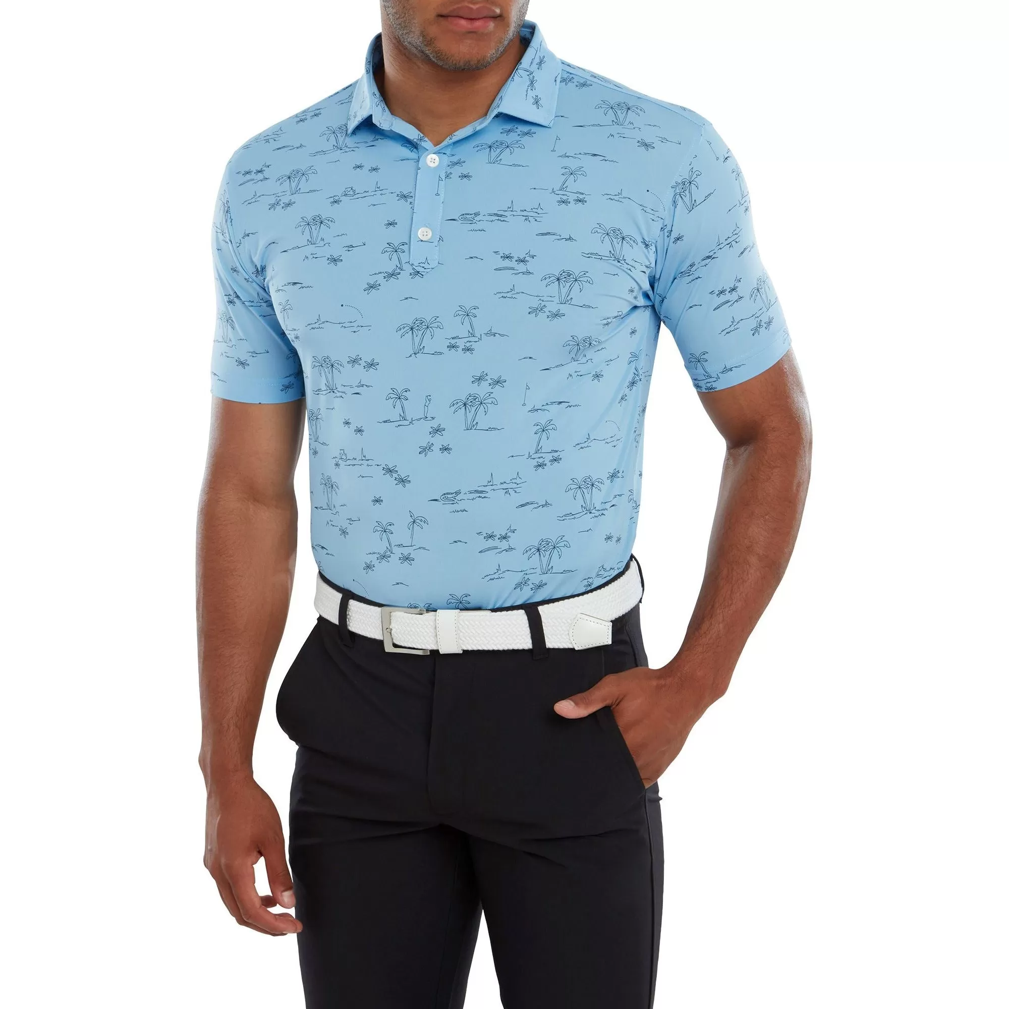 Footjoy Polo Tropic True Blue