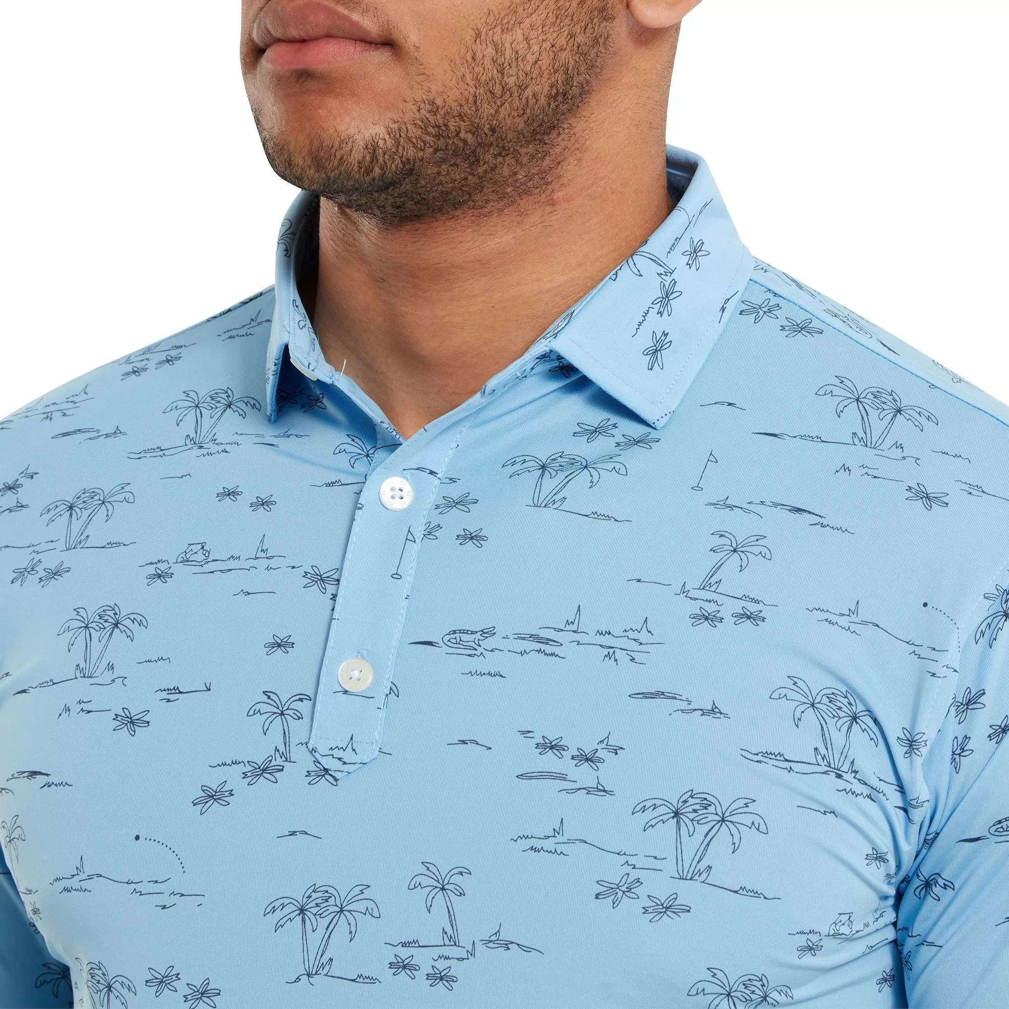 Footjoy Polo Tropic True Blue