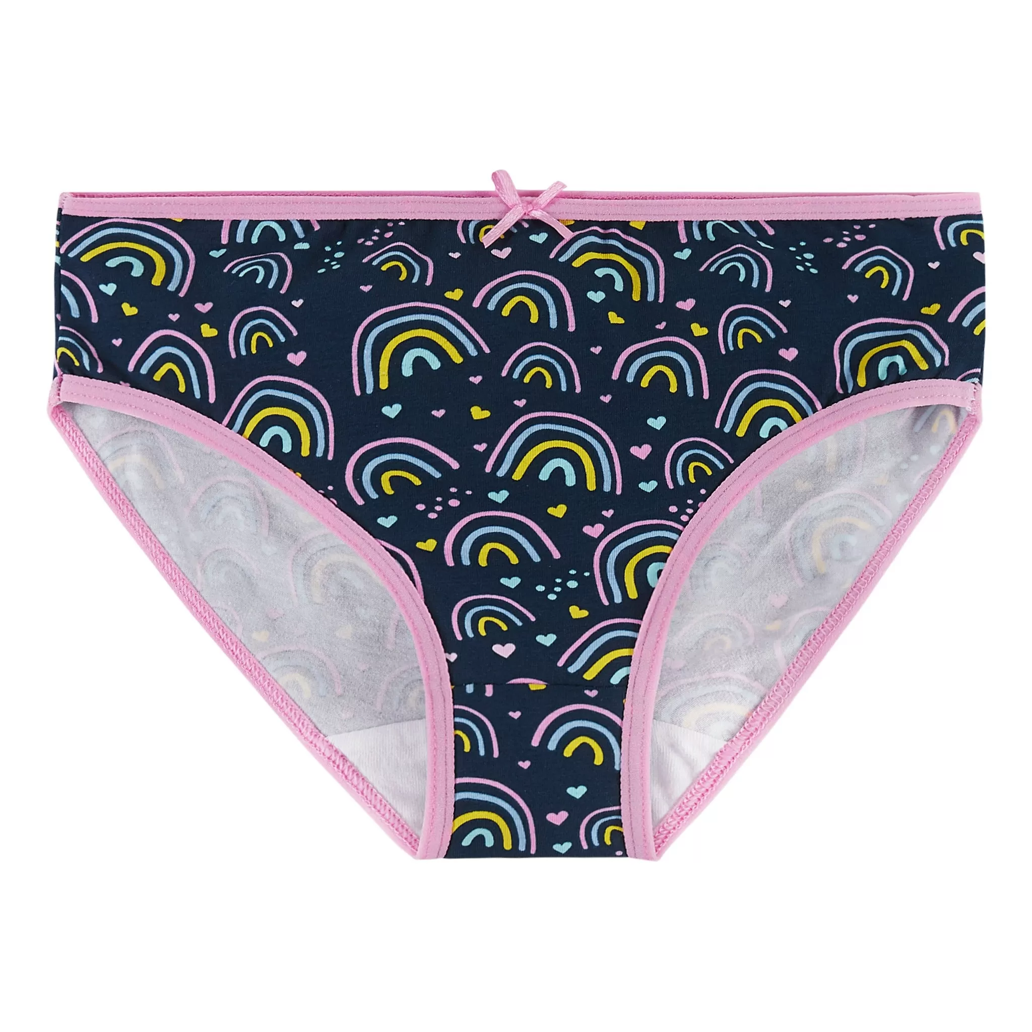 Girls Eight Pack Bikini Briefs | Fun Looks Set 1