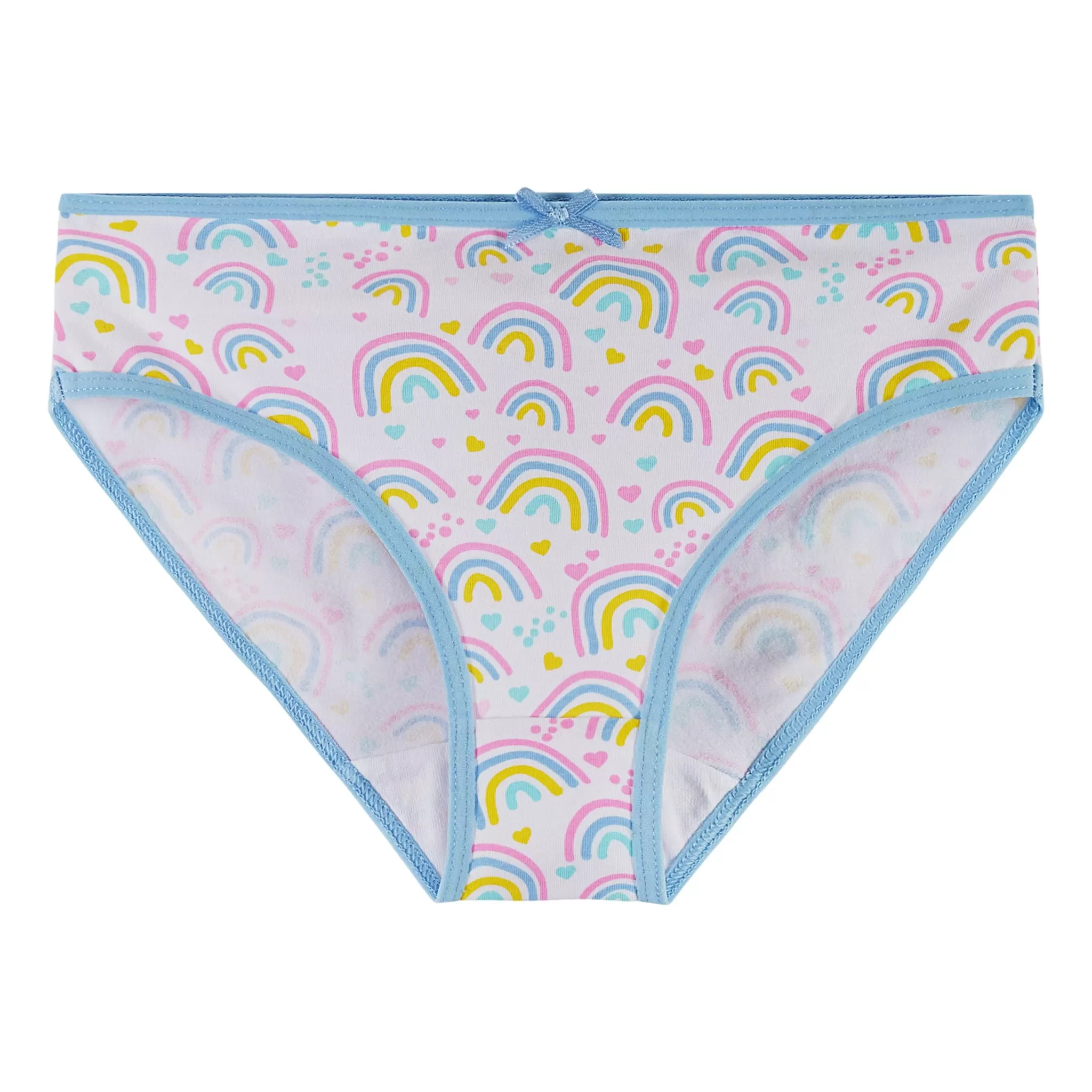 Girls Eight Pack Bikini Briefs | Fun Looks Set 1