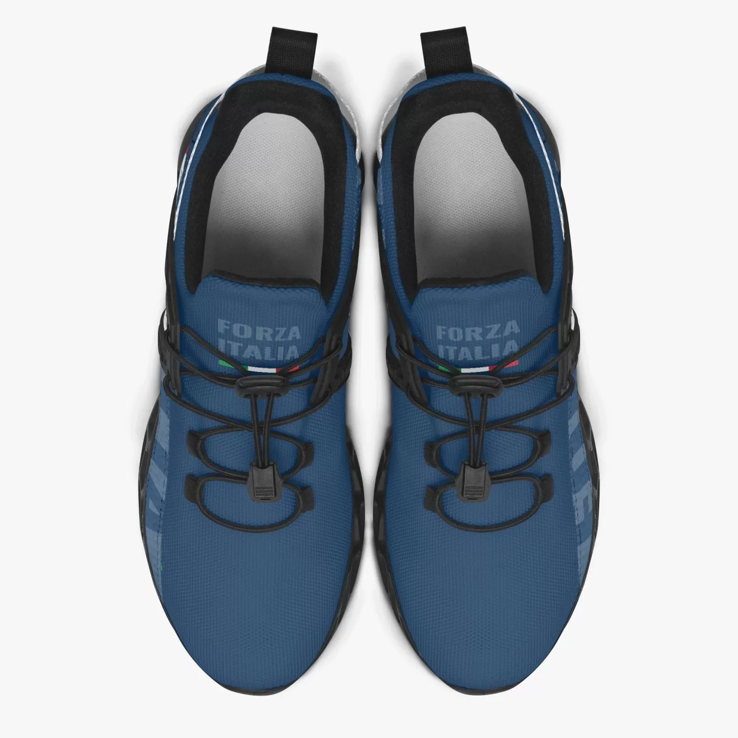 Italy Running Shoes Mesh - "Forza Italia" Navy