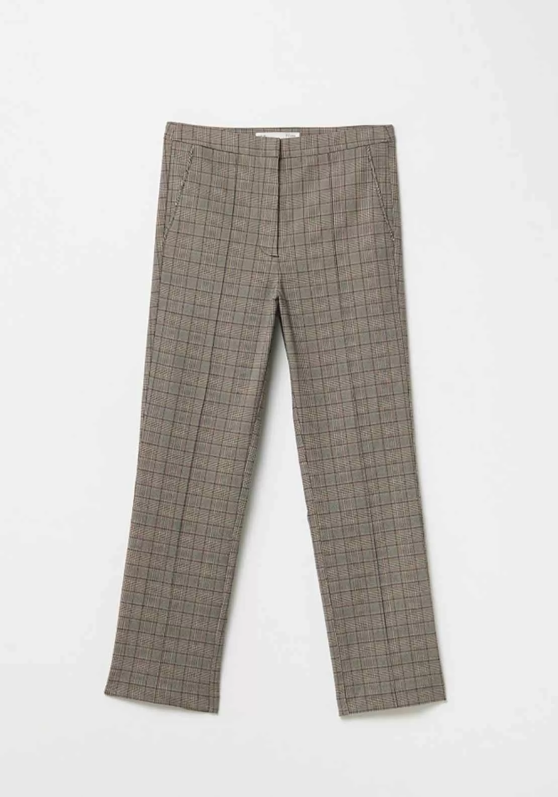 Jacquard Trousers - Brown