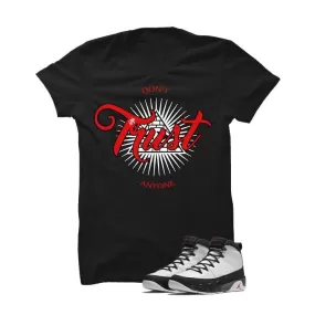 Jordan 9 Og True Red Black T Shirt (Don't Trust Anyone)