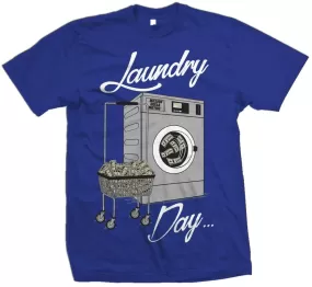 Laundry Day - Royal Blue T-Shirt