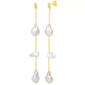 Lucia Pearl Earrings