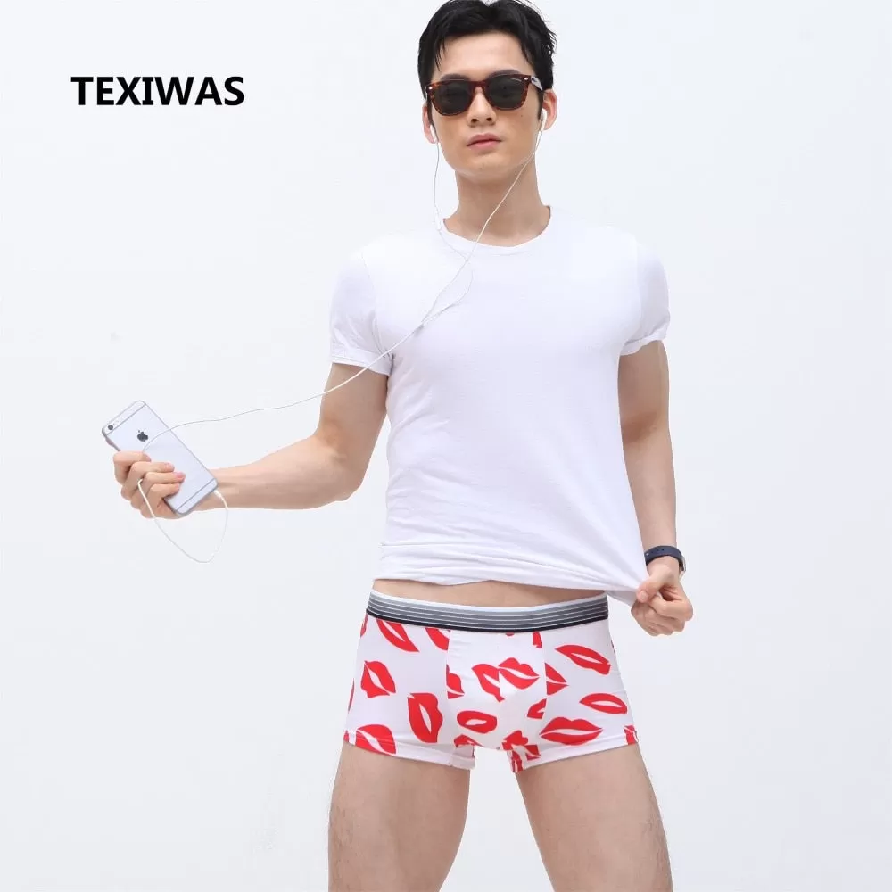 male panties men's trunk low-waist similar cotton panties underwear