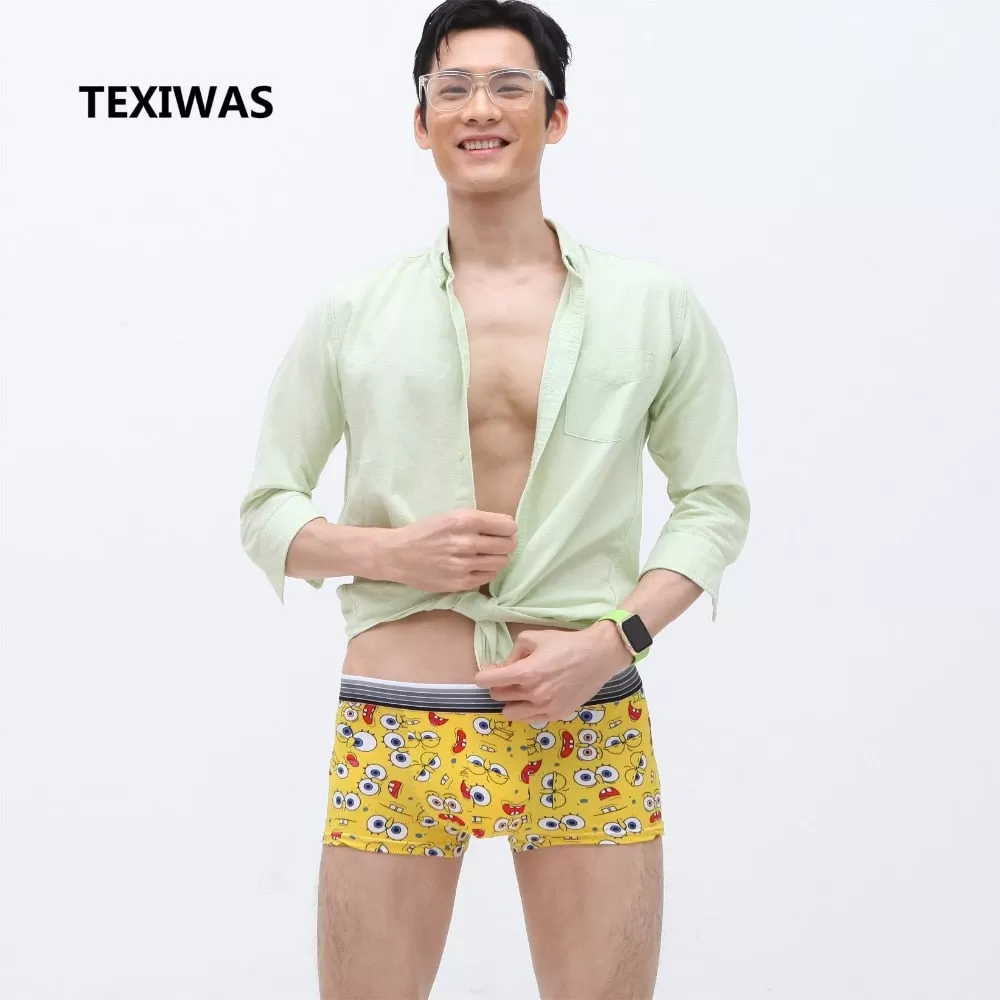 male panties men's trunk low-waist similar cotton panties underwear