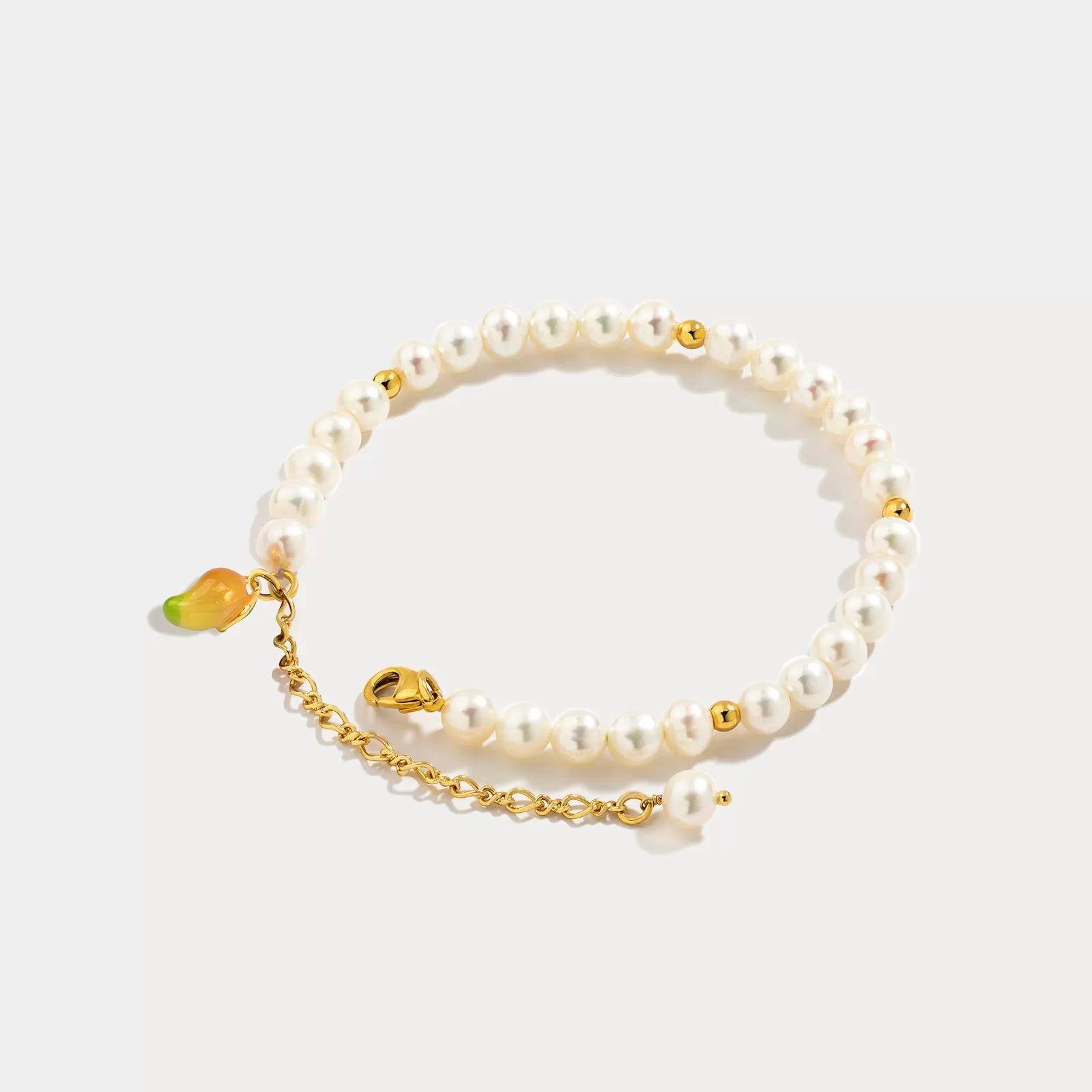 Mango Pearl Bracelet