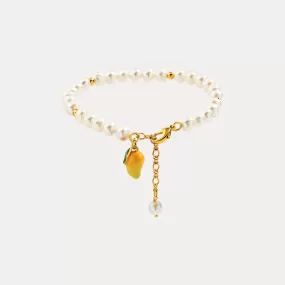 Mango Pearl Bracelet