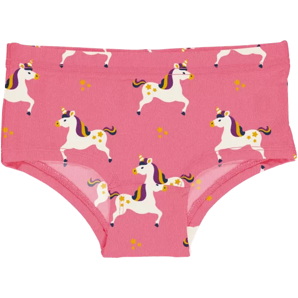 Maxomorra Unicorn Organic Cotton Hipster Briefs